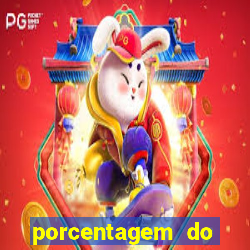 porcentagem do fortune rabbit